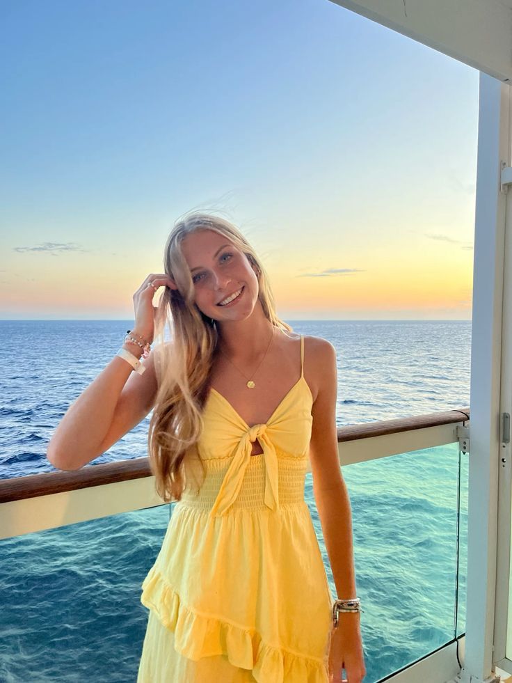 Yellow Short Party Dress, Birthday Outfits S6819