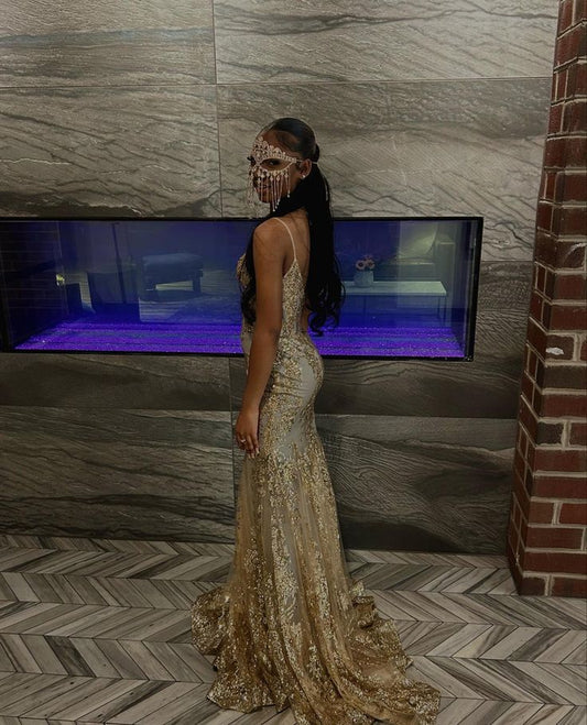 Princess Corset Style Mermaid Evening Dress S6427