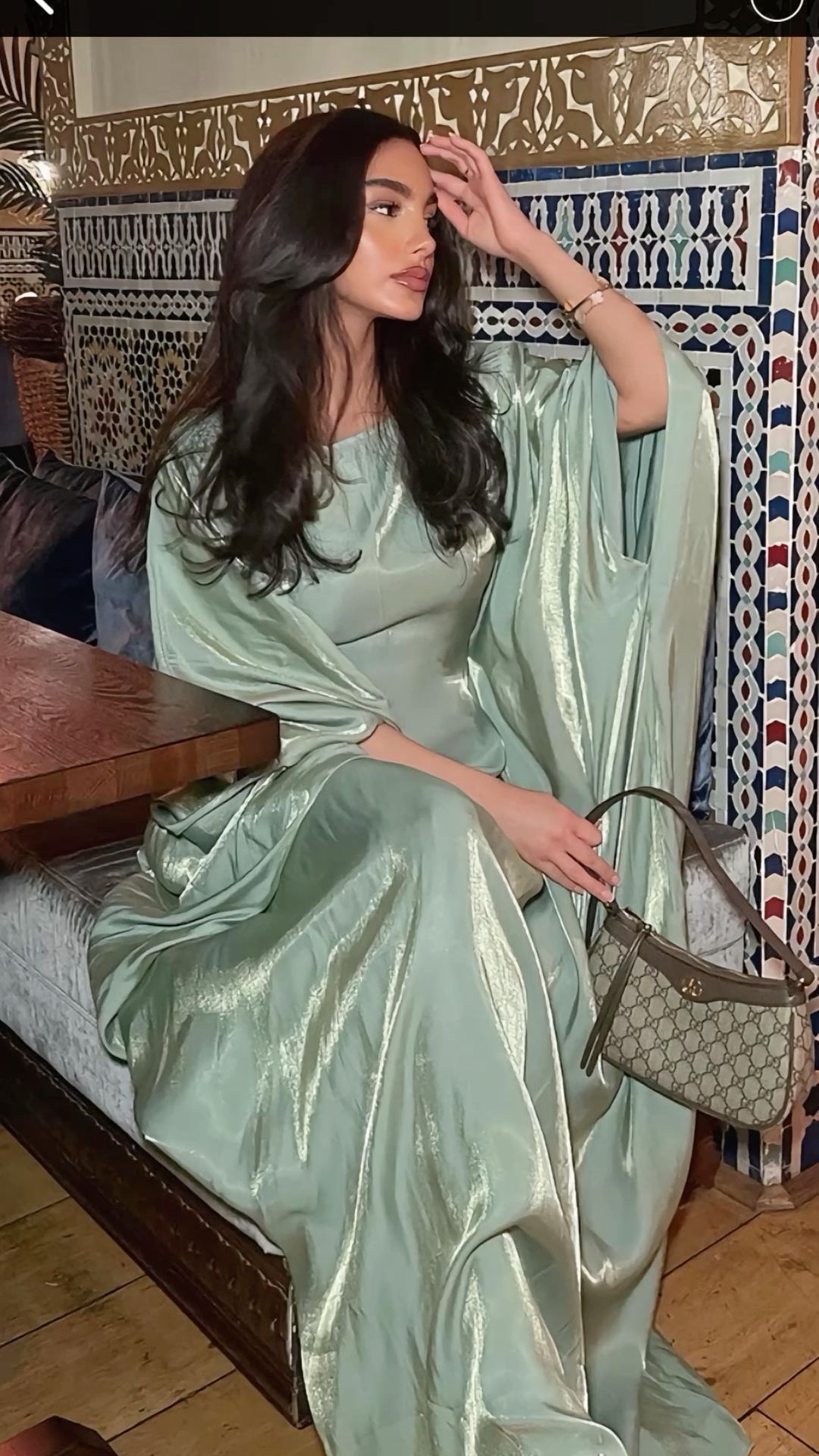 Elegant Mint Green Prom Dresses Long Evening Dress S6573