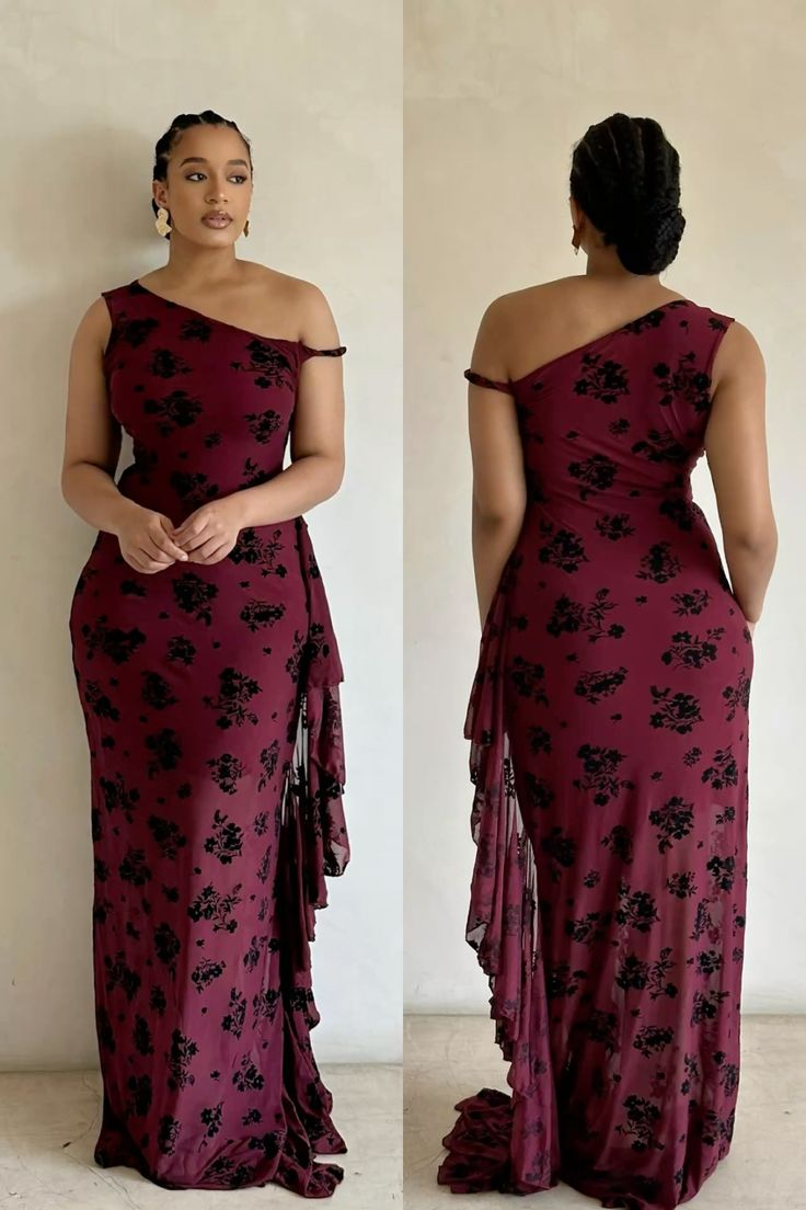 Sexy Sleeveless Mermaid Chiffon Long Evening Party Dresses, D1165