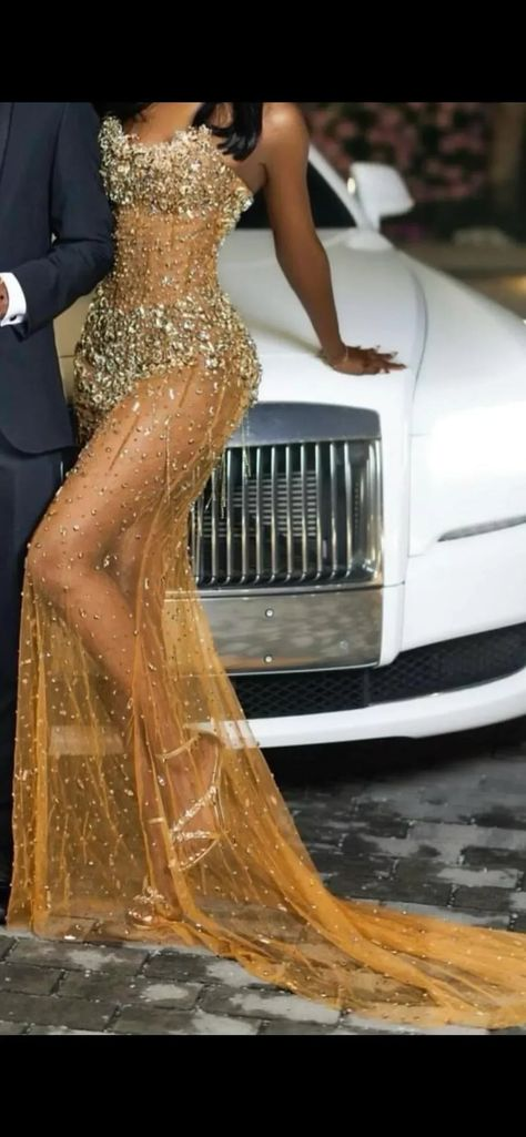 Sexy Gold Prom Party Dress Beaded Evening Dress 19th Birthday Outfit fg8396