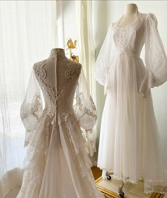 Charming A Line Tulle Wedding Dresses with lace Appliques fg5857