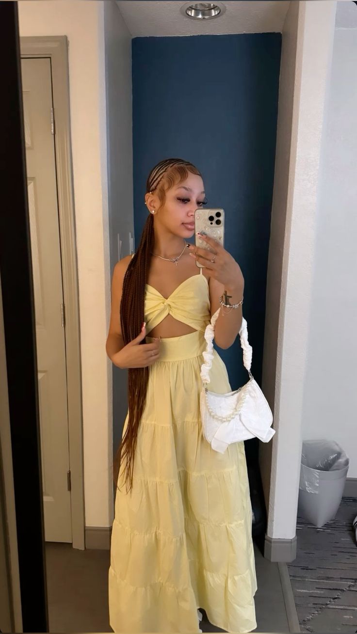 Yellow Fashion Long Prom Dress Evening Party Dresses fg7738