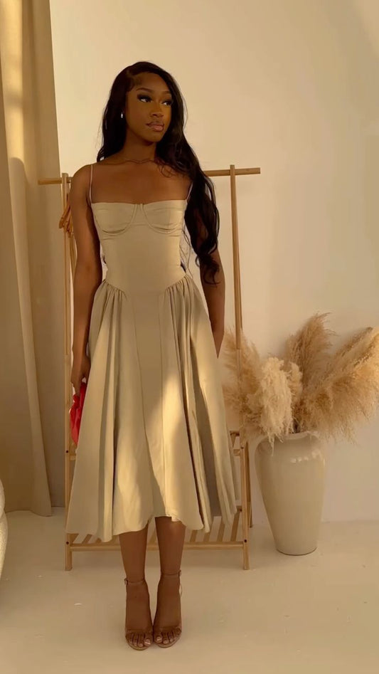 Spaghetti Straps Party Dress Evening Prom Dress Custom Made fg7455