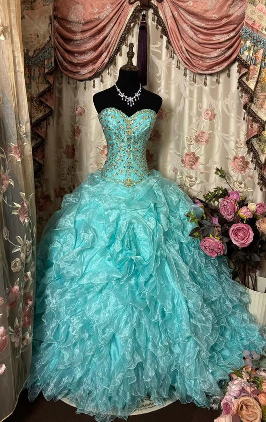 A Line Strapless Vintage Prom Dress Long Evening Dress fg8042