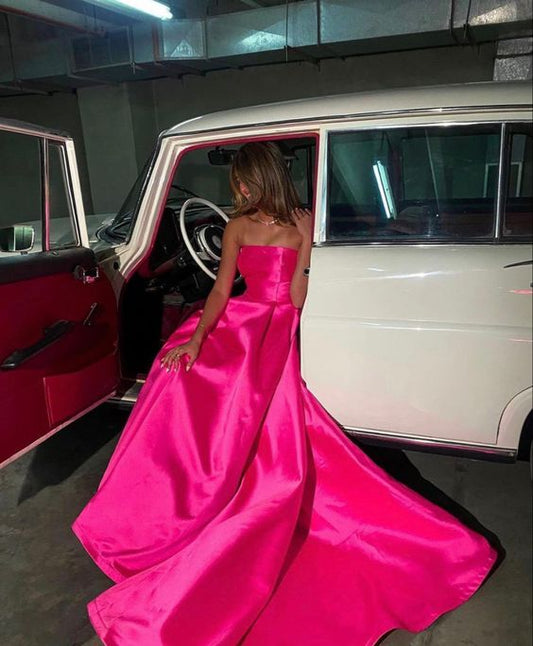 Hot Pink Prom Dresses Evening Dresses fg2148