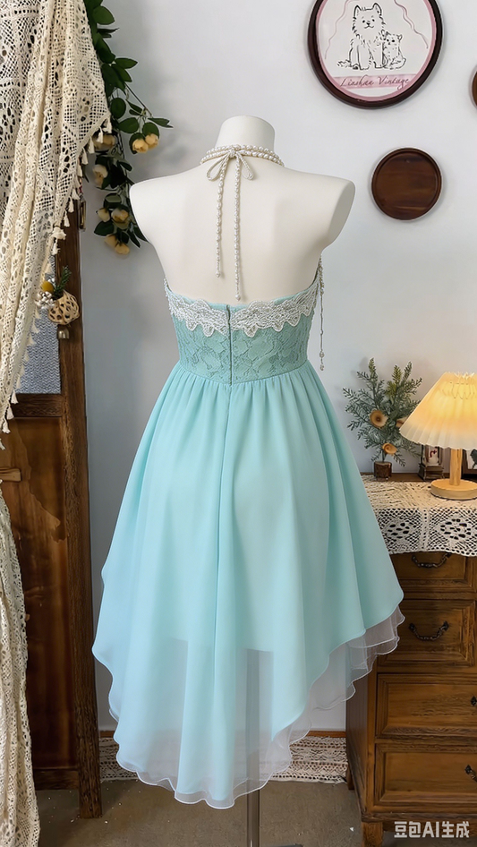 Beauty Homecoming Dress Strapless Hi-Lo Back to School Outfits Party Dress D6540