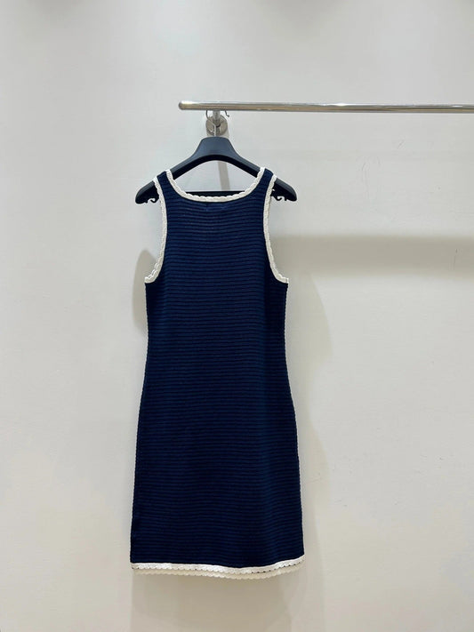 CELINE 25S LACE SPAGHETTI STRAP DRESS 0054