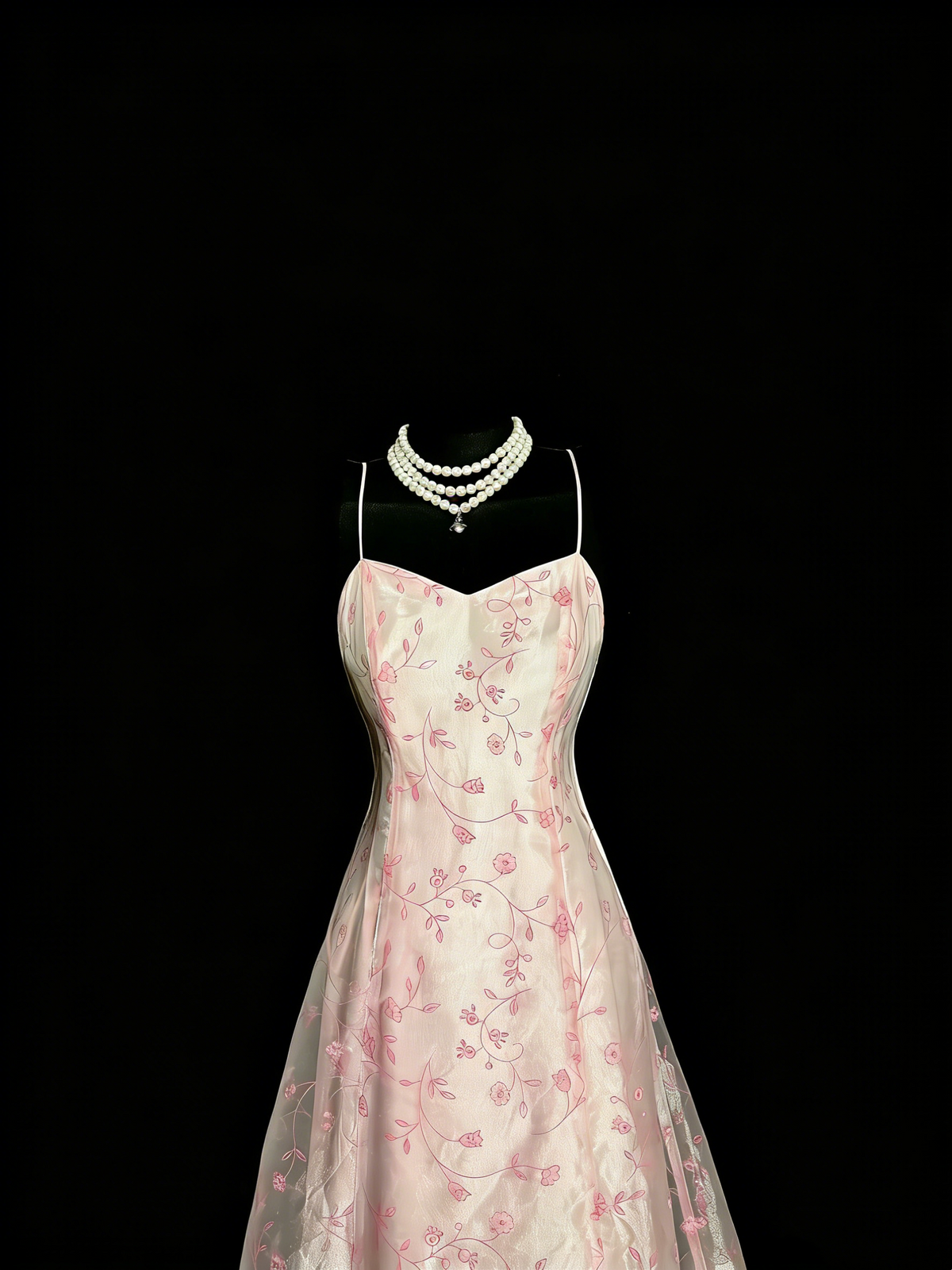 Beauty Prom Dress Light Pink Spaghetti Straps Tulle Party Dress Evening Dress Wedding Guest Dress D4660