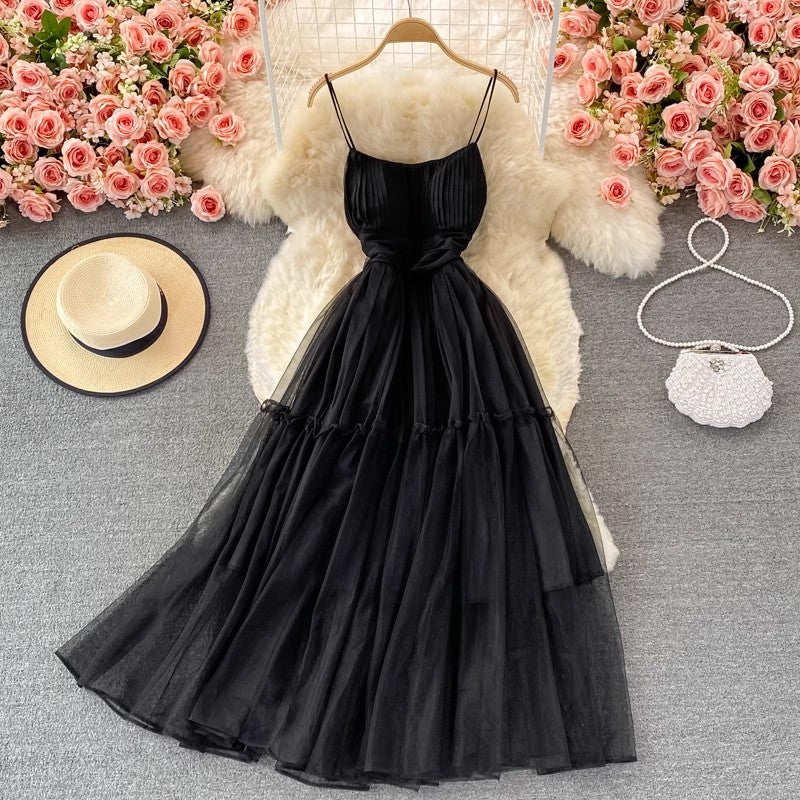 backless dress beach dress elegant long skirt S4353