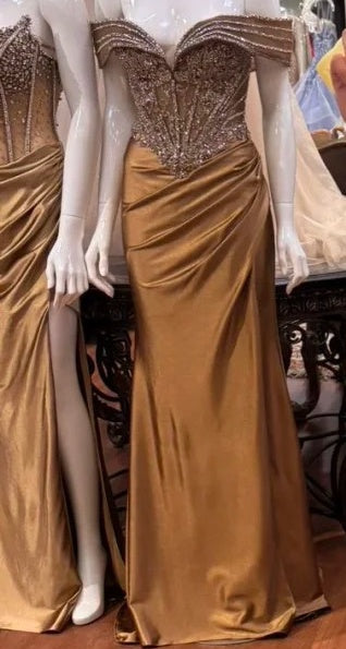 Fashion Prom Dress Off Shoulder Pleated Evening Dresses Birthday Party Outfits Gala Gown D4950