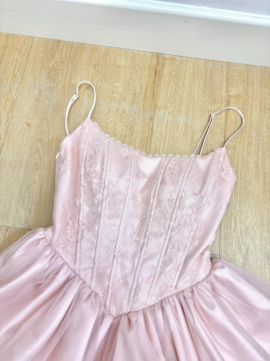 Charming Homecoming Dress Spaghetti Straps Pleated Short Prom Dress Back to School Outfits Birthday Party Dress D4991