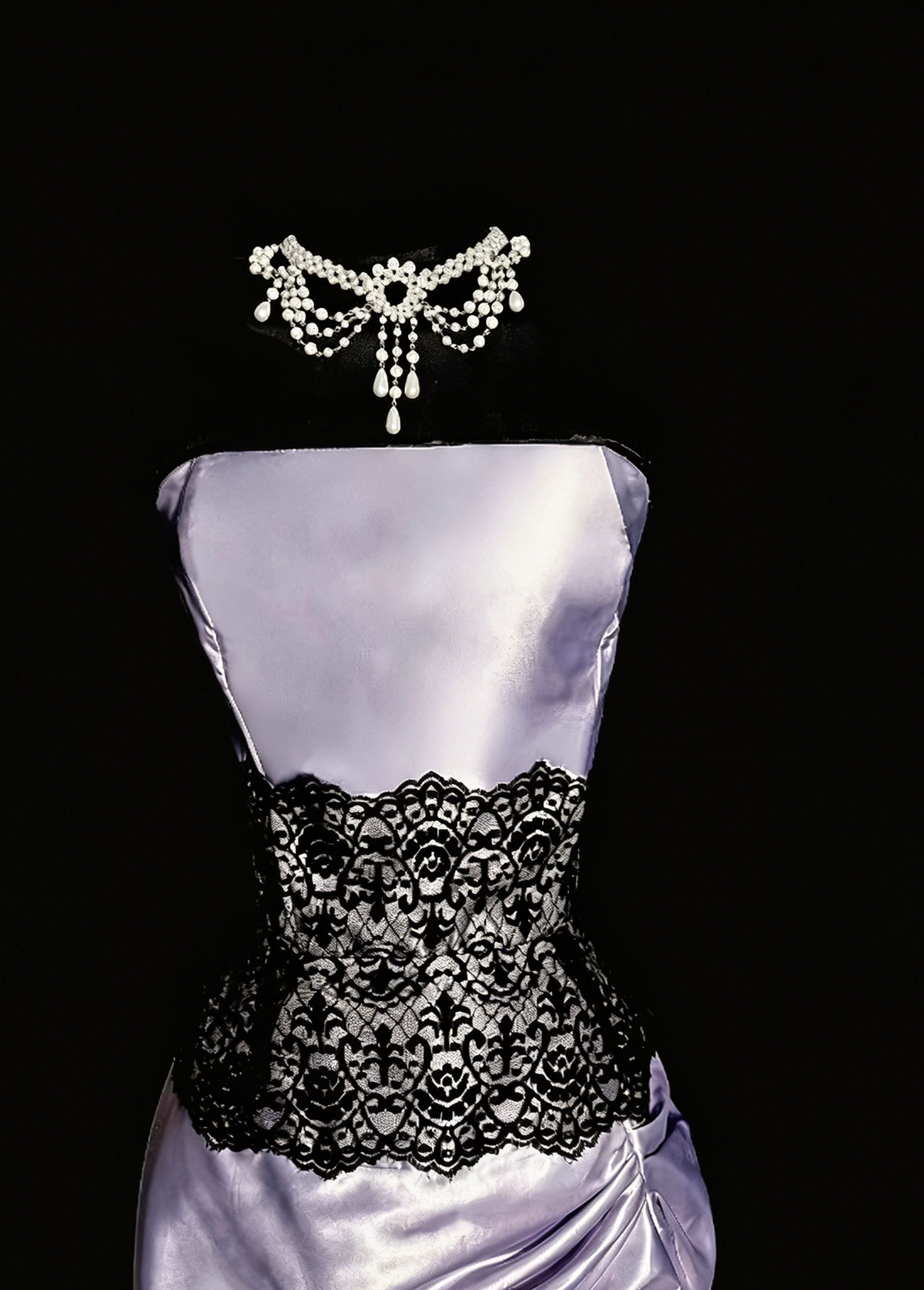 Elegant Homecoming Dress Strapless Lace Back to School Outfits Party Dress D6542