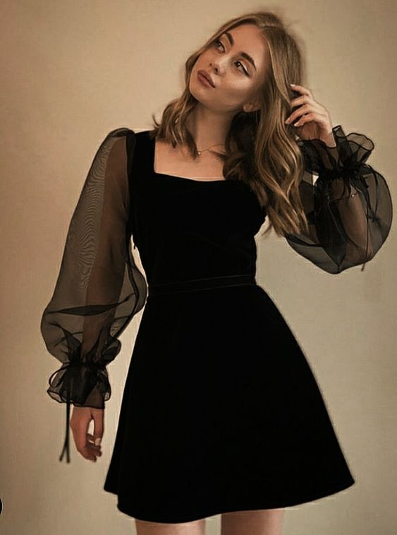 Beautiful short prom dress Elegant dresses, dinner dress fg2927