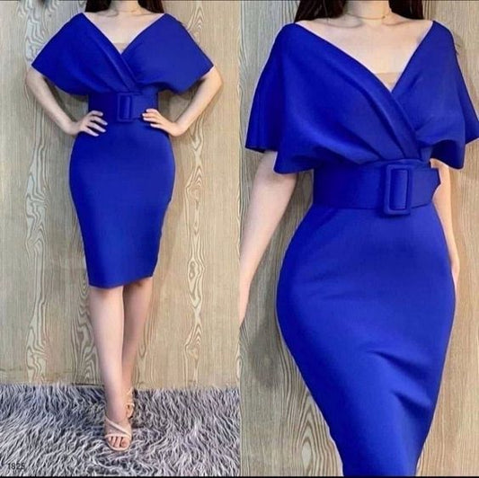 Engagement Dress, Cocktail Midi Dress, Formal Dress, Midi Prom Dress fg2855