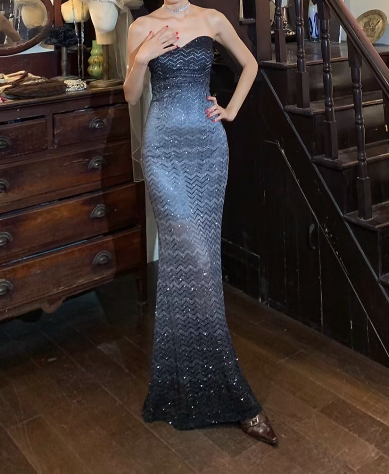 Pretty Prom Dress Sweetheart Gala Gown Evening Dress Graduation Dress D5244