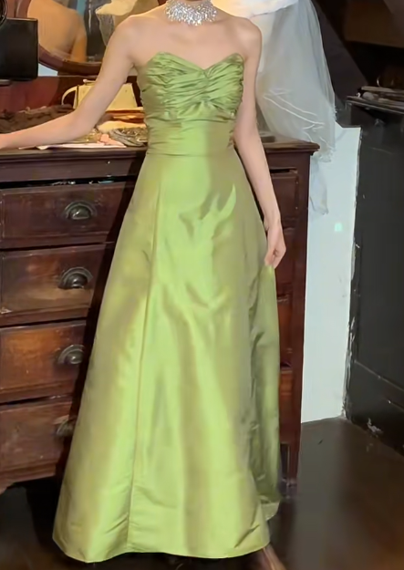 Charming 90s Prom Dress A Line Sweetheart Gala Gown Evening Dress D5287