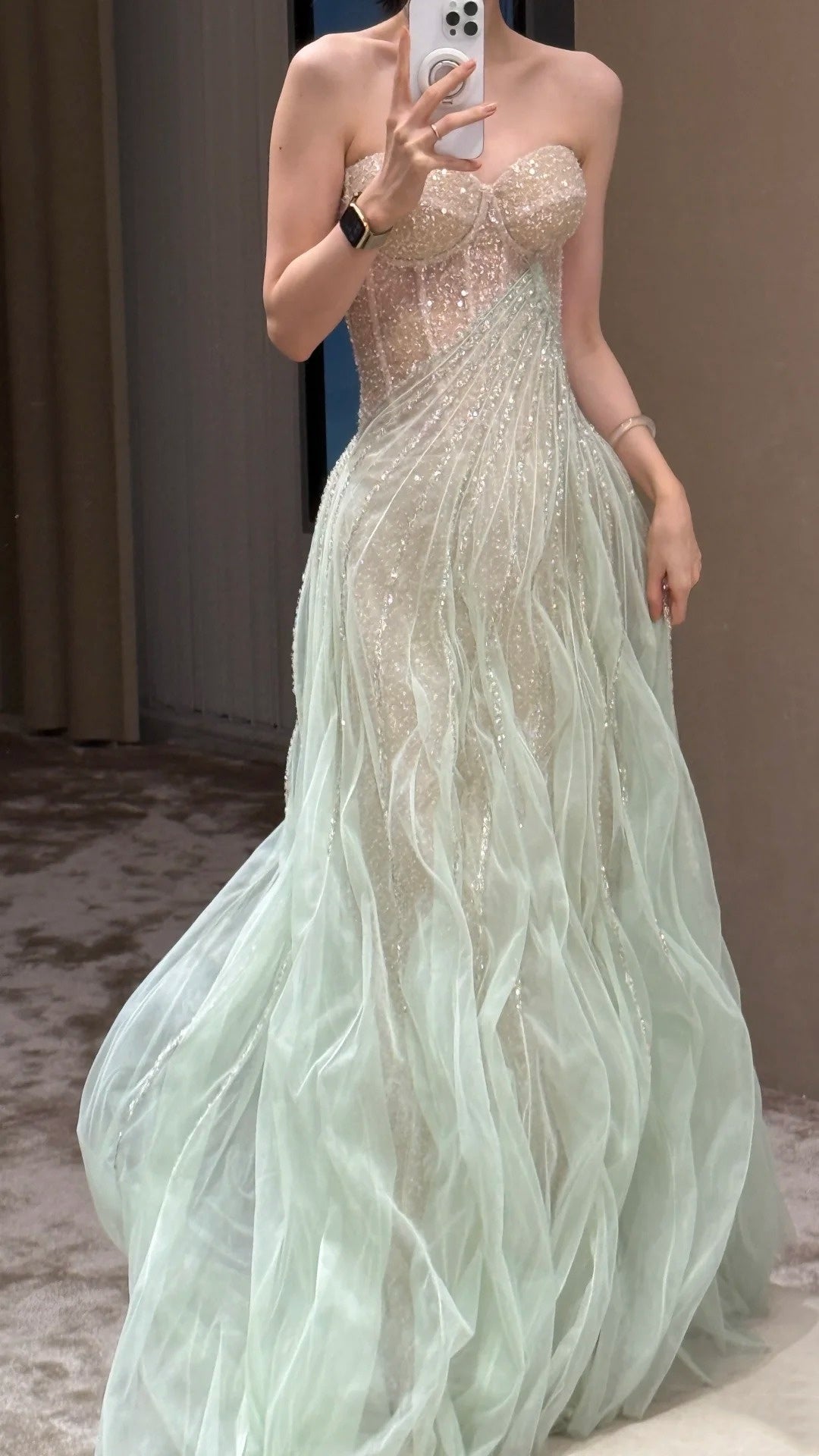 Sparkling Prom Dress Sweetheart Print Gala Dress Evening Dress D5476