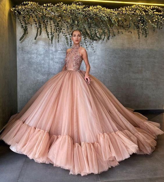 A-Line ball gown Prom Dress fg1235