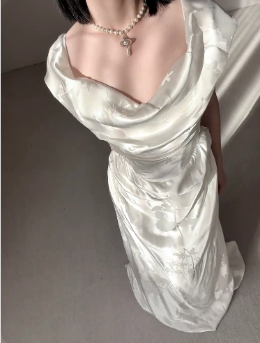 Elegant Simple Wedding Dress Formal Dress Party Dress Birthday Dress fg8692