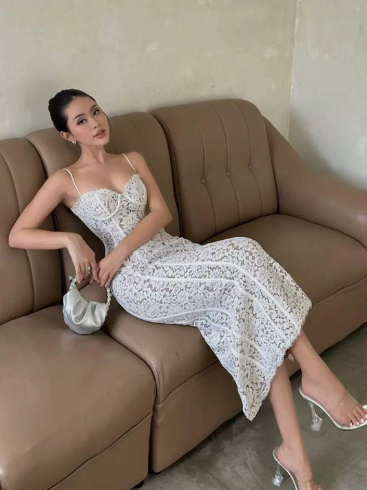 sexy lace dress design long mermaid party dress S6010