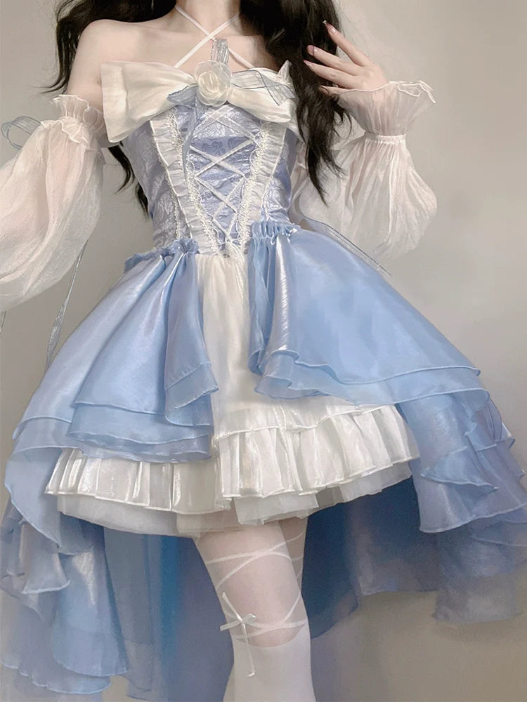 French princess dress birthday dress fairy dress S5747