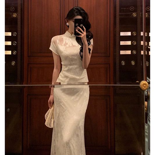 Cheongsam dress women new style party dress S5598