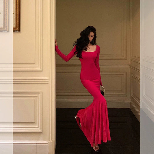 mermaid dress new sexy long party dress S5617