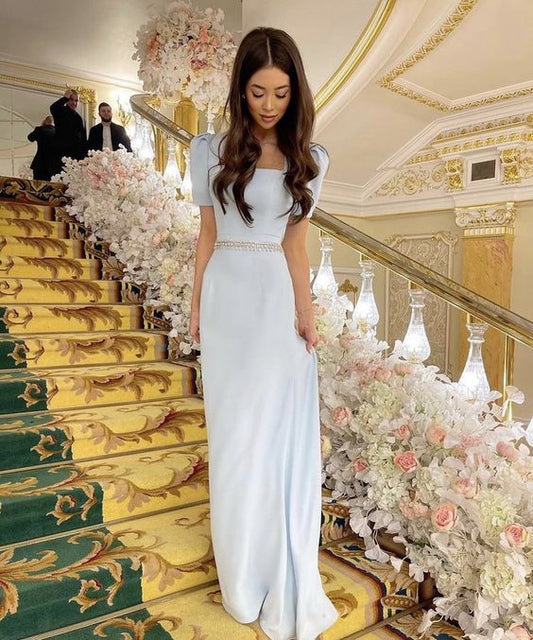 Blue Prom Dresses Women Formal Party Evening Gown fg1512