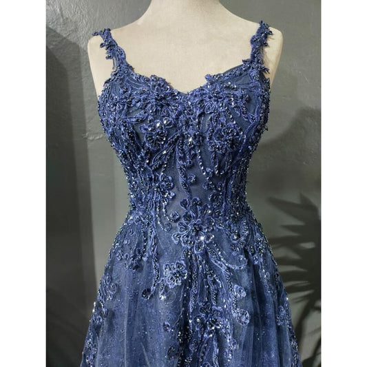Blue Party Dress Bridesmaid Dress Long Prom Dresses Formal Evening Dresses fg4480