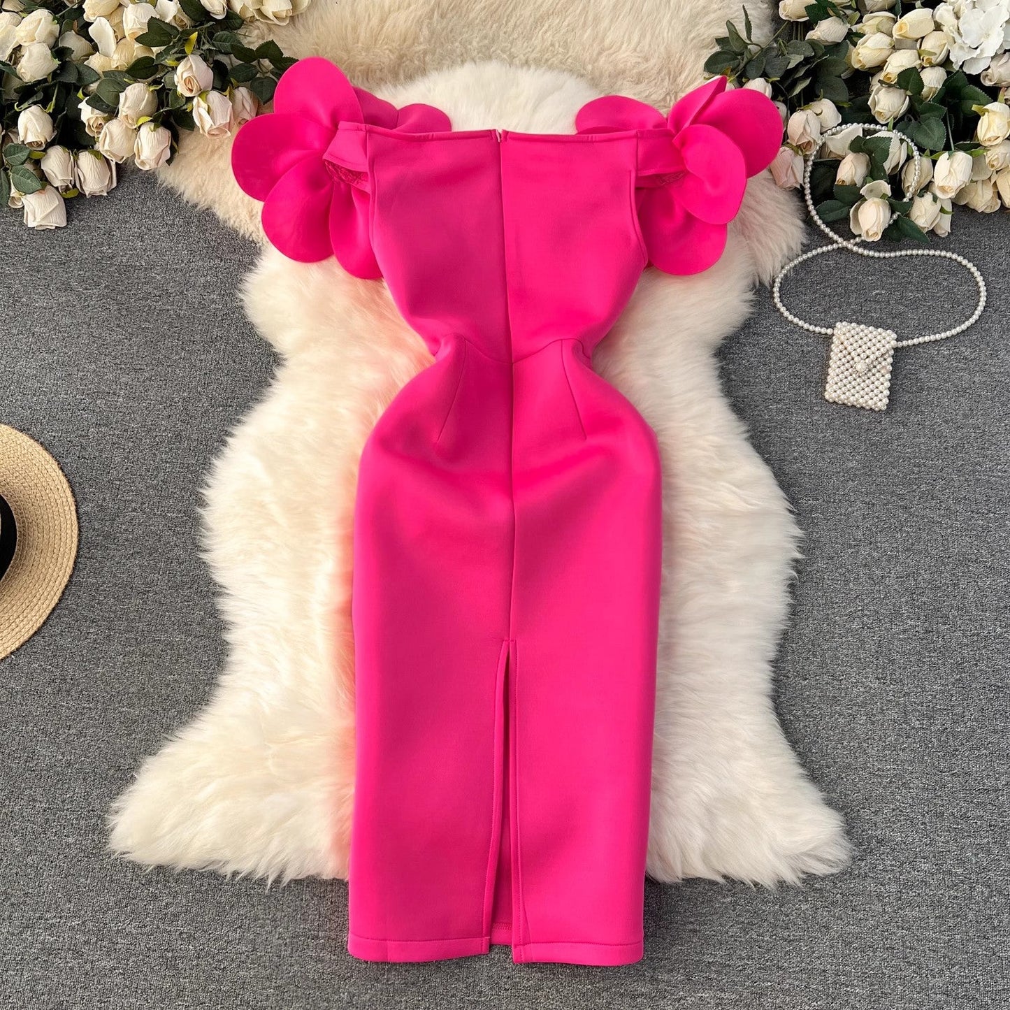 High-end dress for women banquet party dress S4611