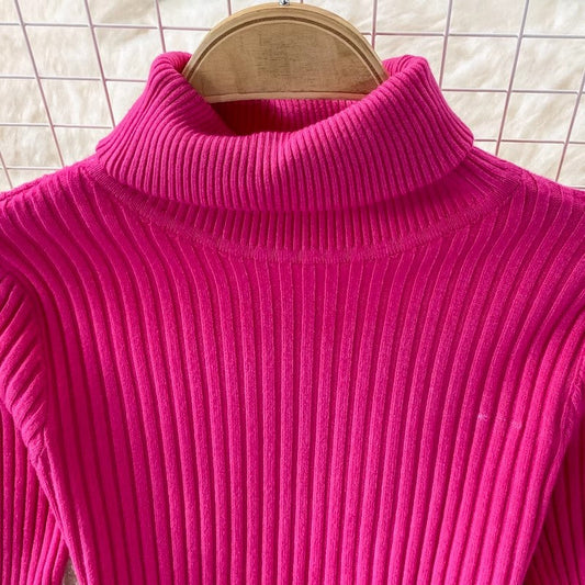 Paired with coat sweater skirt, women's knitted dress S3929