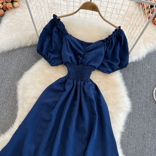Cute A Line Short Dress Fashion Dress S4447