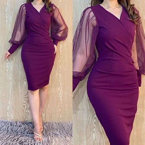 Purple Party Dress Prom Dress S3675