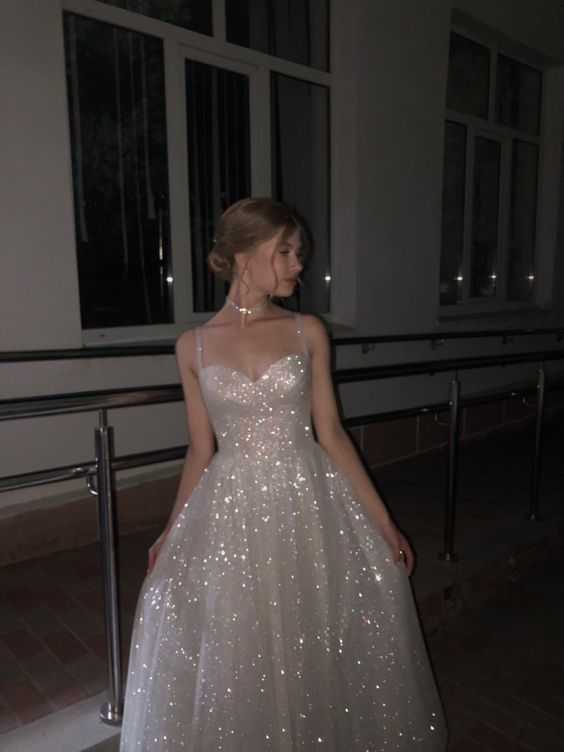 Shinny Long Evening Dresses Formal Dress S3586