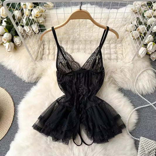 sexy lace black skirt women's princess skirt mini skirt little black skirt S4492