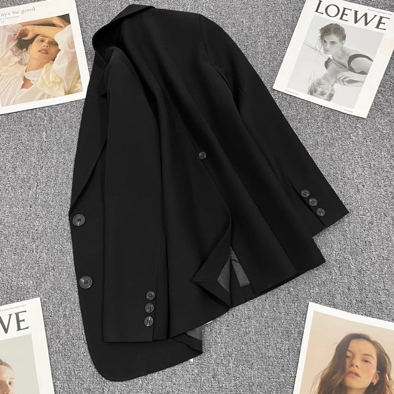 Casual suit jacket for women new black popular suit S3474