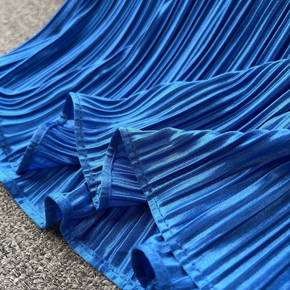 elegant party dress pleated drape dress trendy S4573