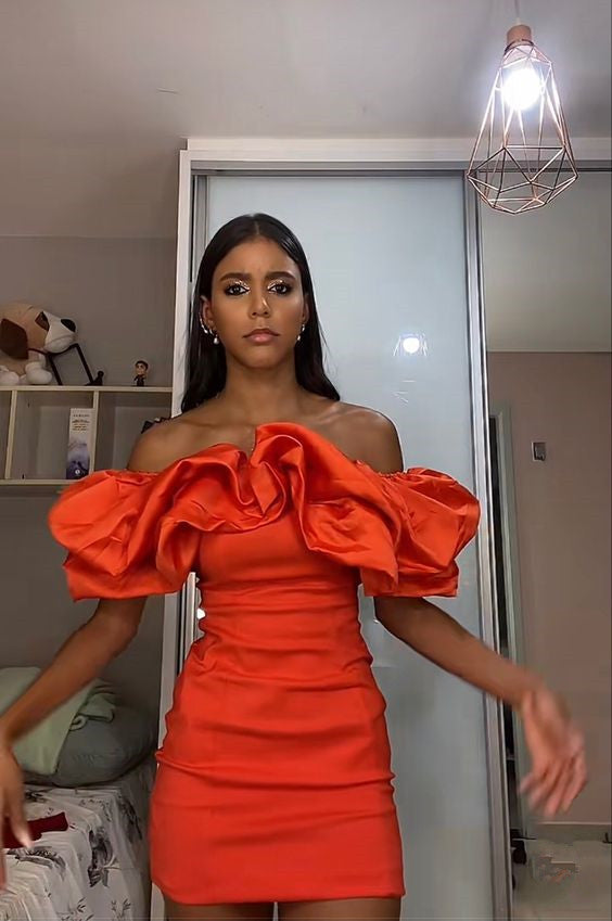 Short Homecoming Dress for Women Bodycon Prom Dresses Mini Formal Party Gowns