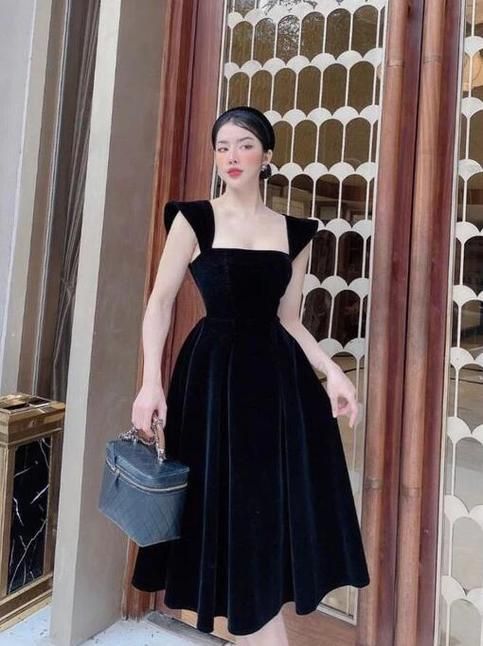 Simple A Line Black Short Prom Dresses S2802