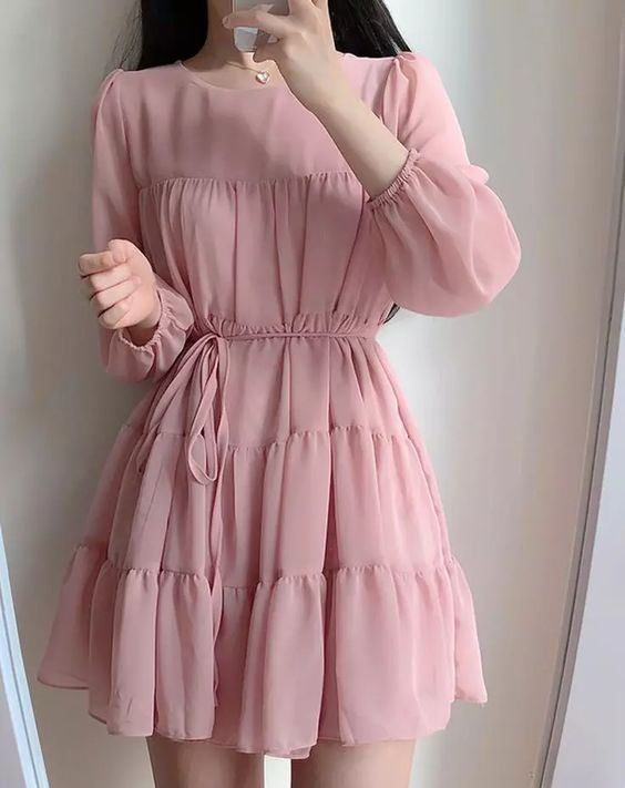 Short dress, Elegant dress, dinner dress S2989