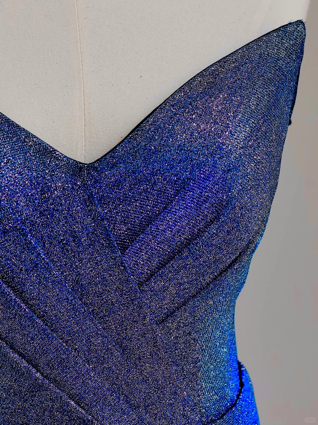 Elegant Glamour Ball Gown Strapless Blue Sequin 21st Birthday Dresses Evening Gown Birthday Outfits Evening Dress For Women DP1530