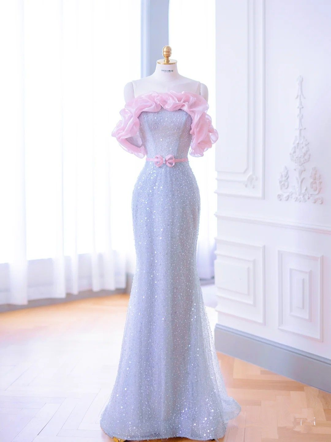 Elegant Mermaid Long Prom Dress Charming Evening Dress Y2587