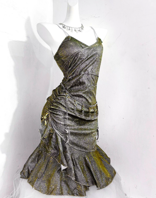 Gorgeous Homecoming Dress Tight Spaghetti Straps Pleated Ruffle Short Prom Dress Party Dress Cocktail Dress Birthday Outfits D2288