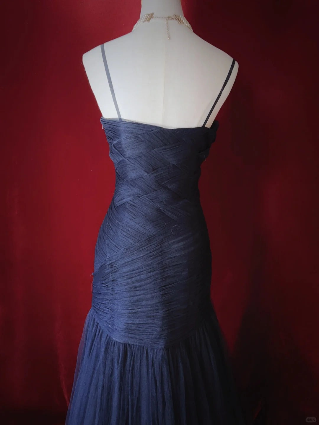Elegant Prom Dress A Line Spaghetti Straps Pleated Prom Gown Evening Dress Gala Dress Business Dinner Dress D2446