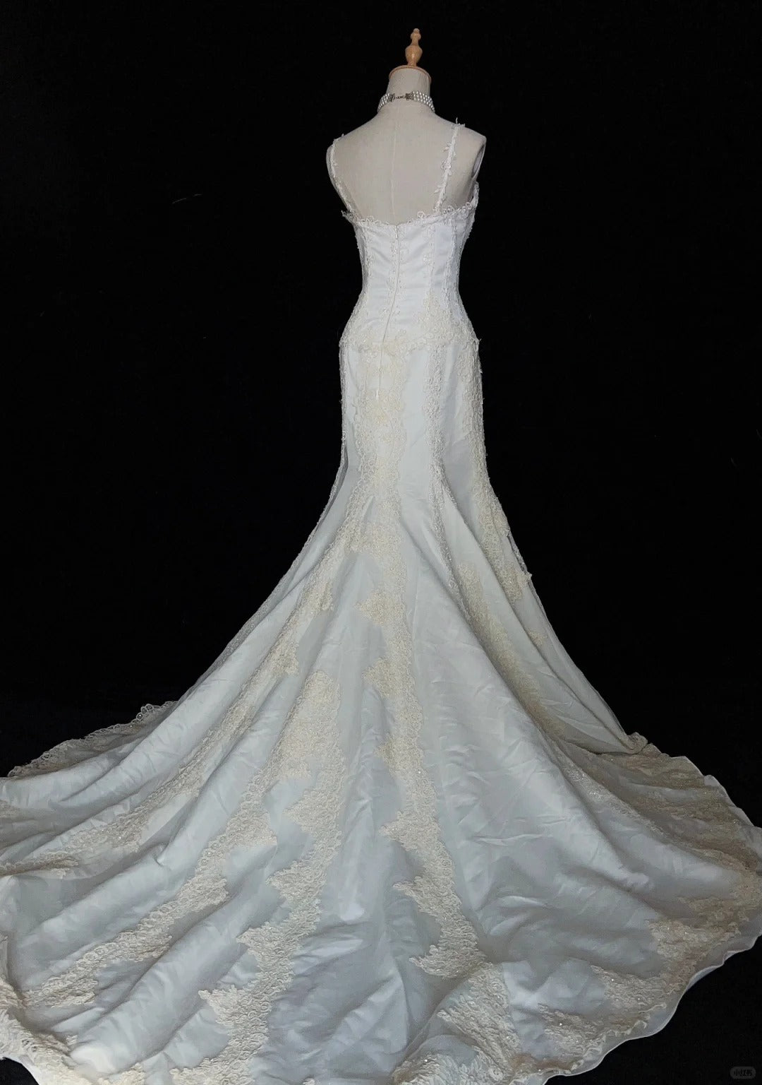 Romantic Wedding Dress Spaghetti Straps Prom Dress Evening Dress Gala Dress Proposal Dress D2518