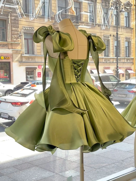 Sweet Homecoming Dress Spaghetti Straps Pleated Evening Dresses Birthday Party Dress Short Prom Gown D2610