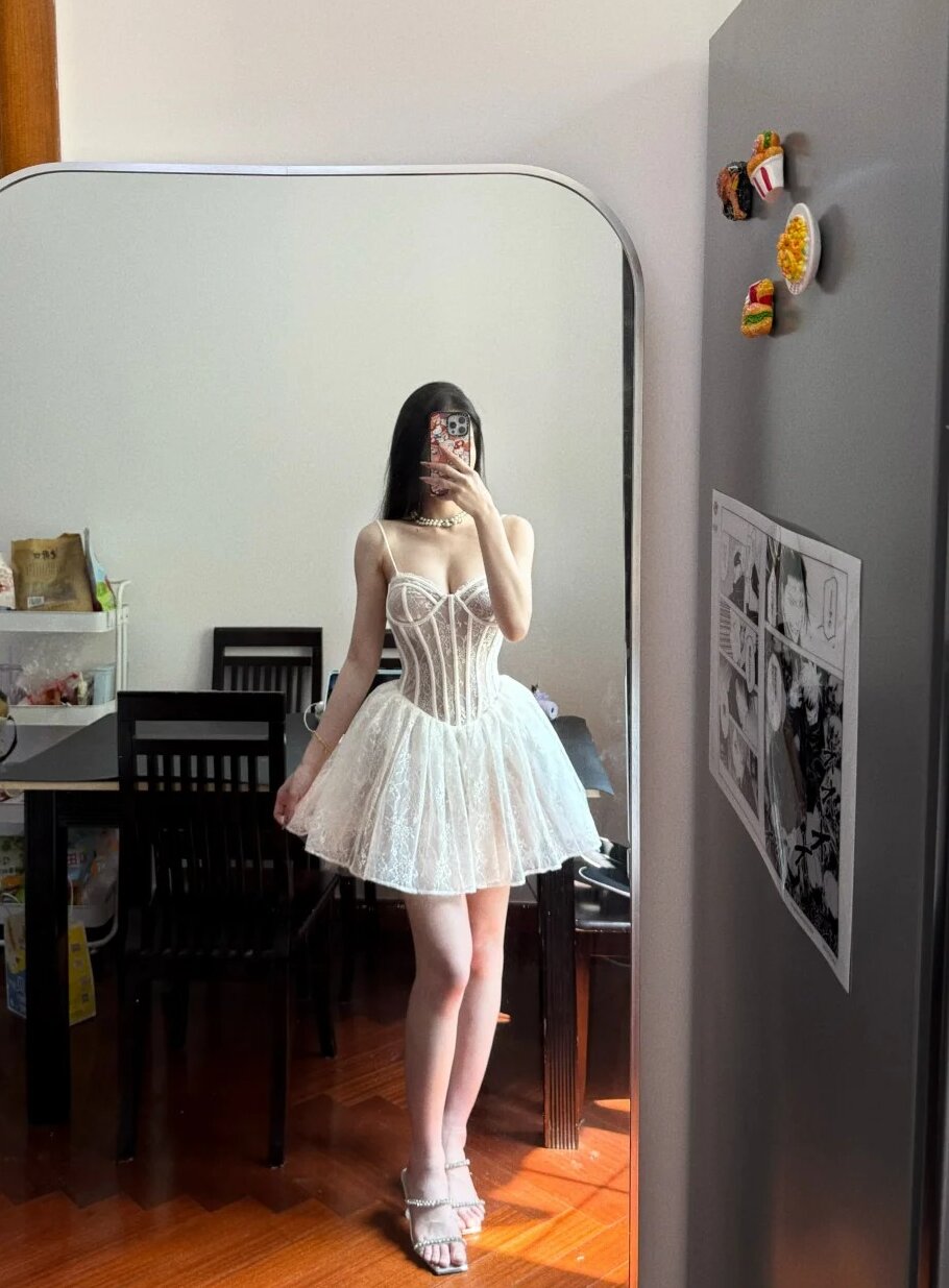 Sexy Homecoming Dress Spaghetti Straps Pleated Short Prom Dress Cocktail Dress D2654