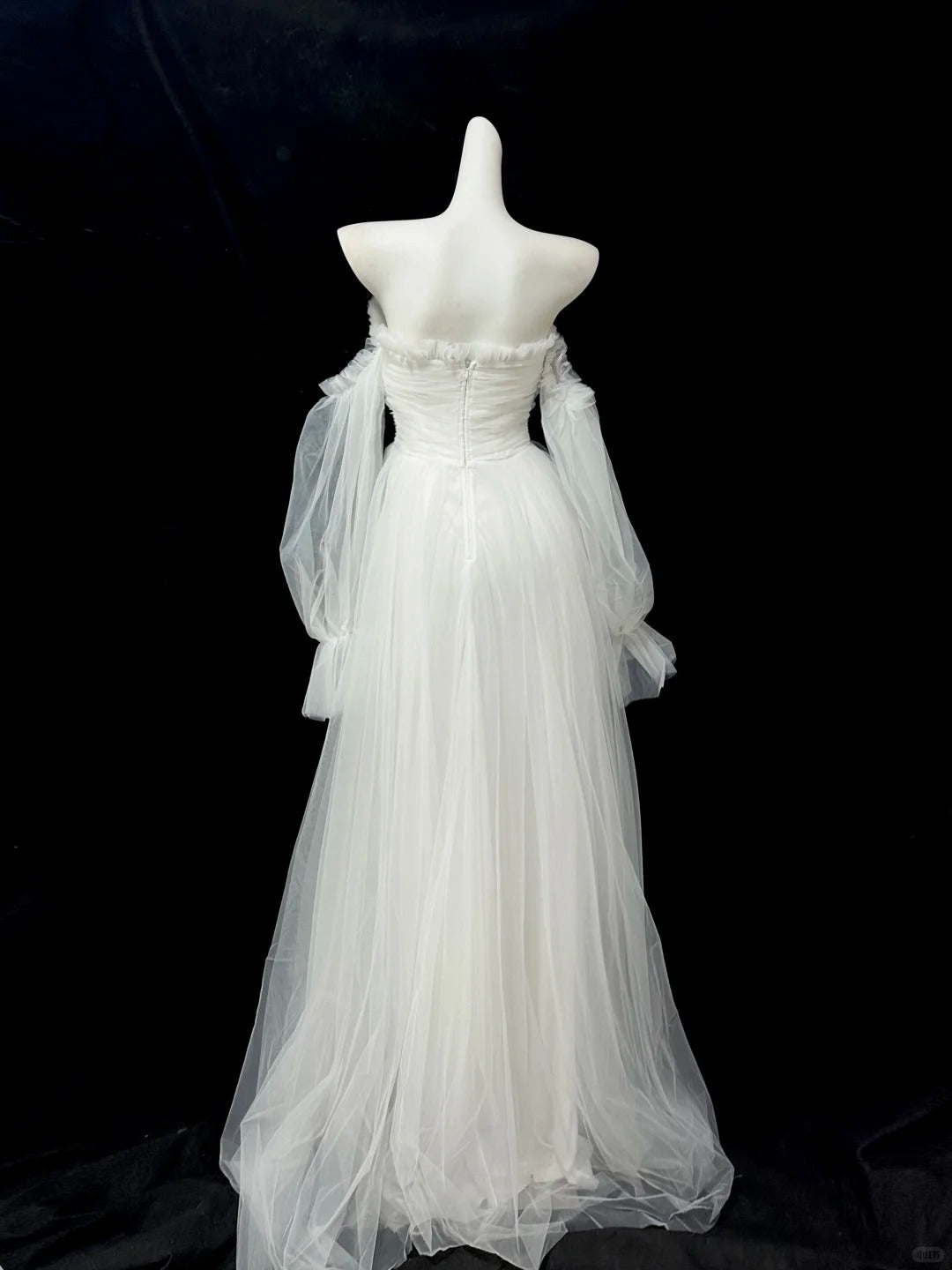 Pretty Prom Dress A Line Sweetheart Tulle Pleated Evening Dress Gala Dress D2752