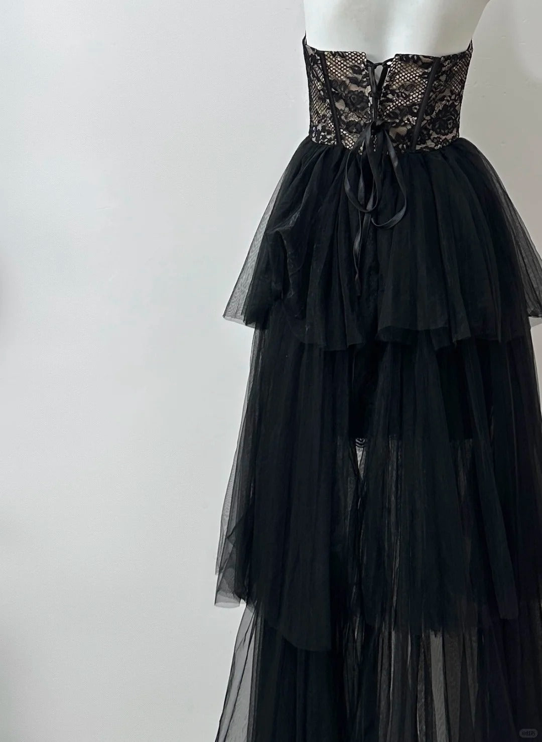 Beauty Homecoming Dress Strapless Tulle Short Prom Dress Birthday Party Dress D2756